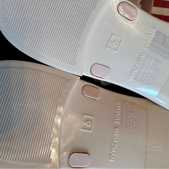 NEW Stuart Weitzman Mellie Bow Jelly Sandal - Picture 7 of 7